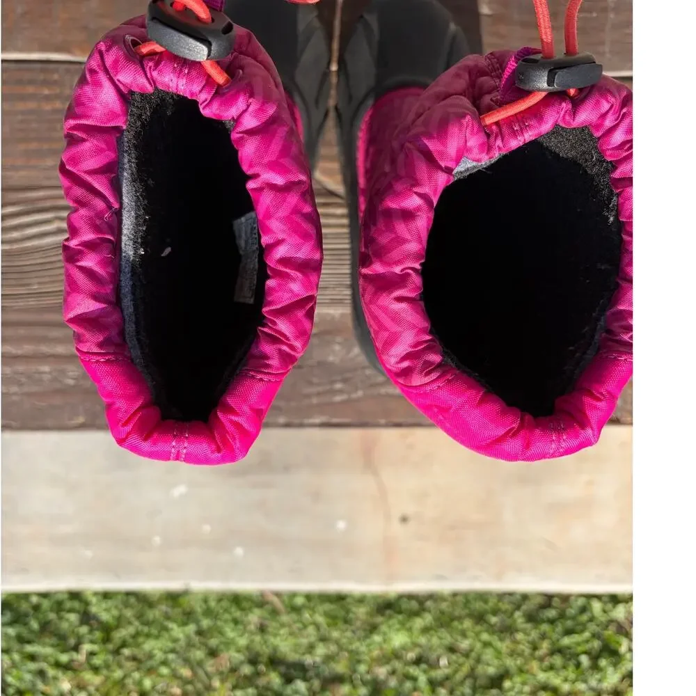 SOREL Flurry Youth Boots Pink Size 1 EURO 32